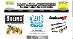 Desktop Screenshot of fastbikeindustries.com